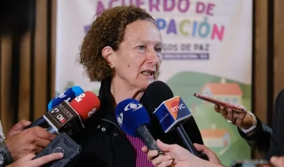 Vera Grabe, jefa de la Delegación de Gobierno.