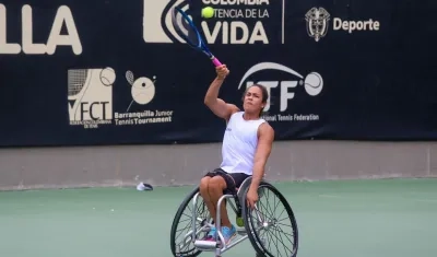 La brasileña María Fernanda Alves, campeona en la categoría open. 