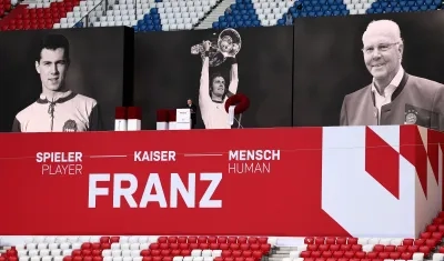 Franz Beckenbauer falleció el pasado 7 de enero. 
