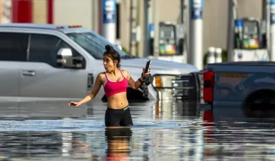 Inundaciones en Texas.
