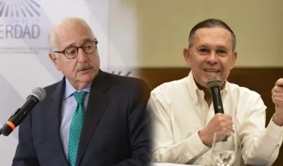 Andrés Pastrana y Efraín Cepeda.