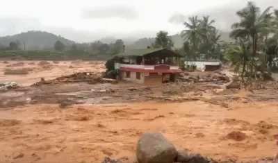 Desastres que han dejado las lluvias en la India.