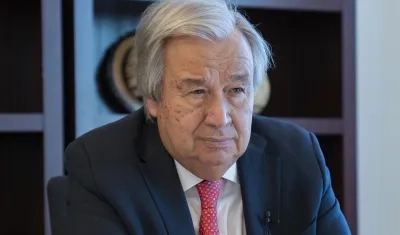 El secretario general de la ONU, António Guterres.