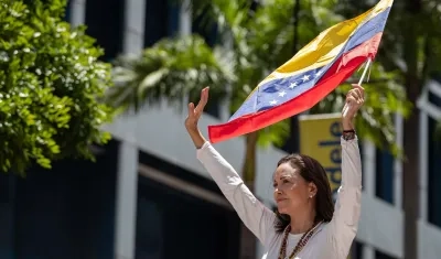 La líder opositora venezolana María Corina Machado.