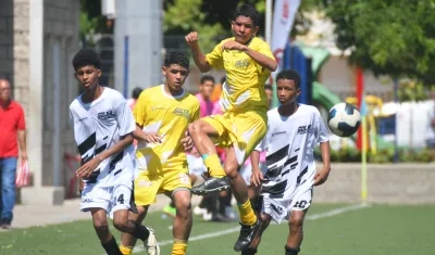 El torneo de fútbol 'Golea Atlántico' se disputa en la categoría sub-15.