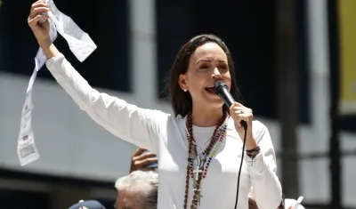 María Corina Machado, líder opositora venezolana.