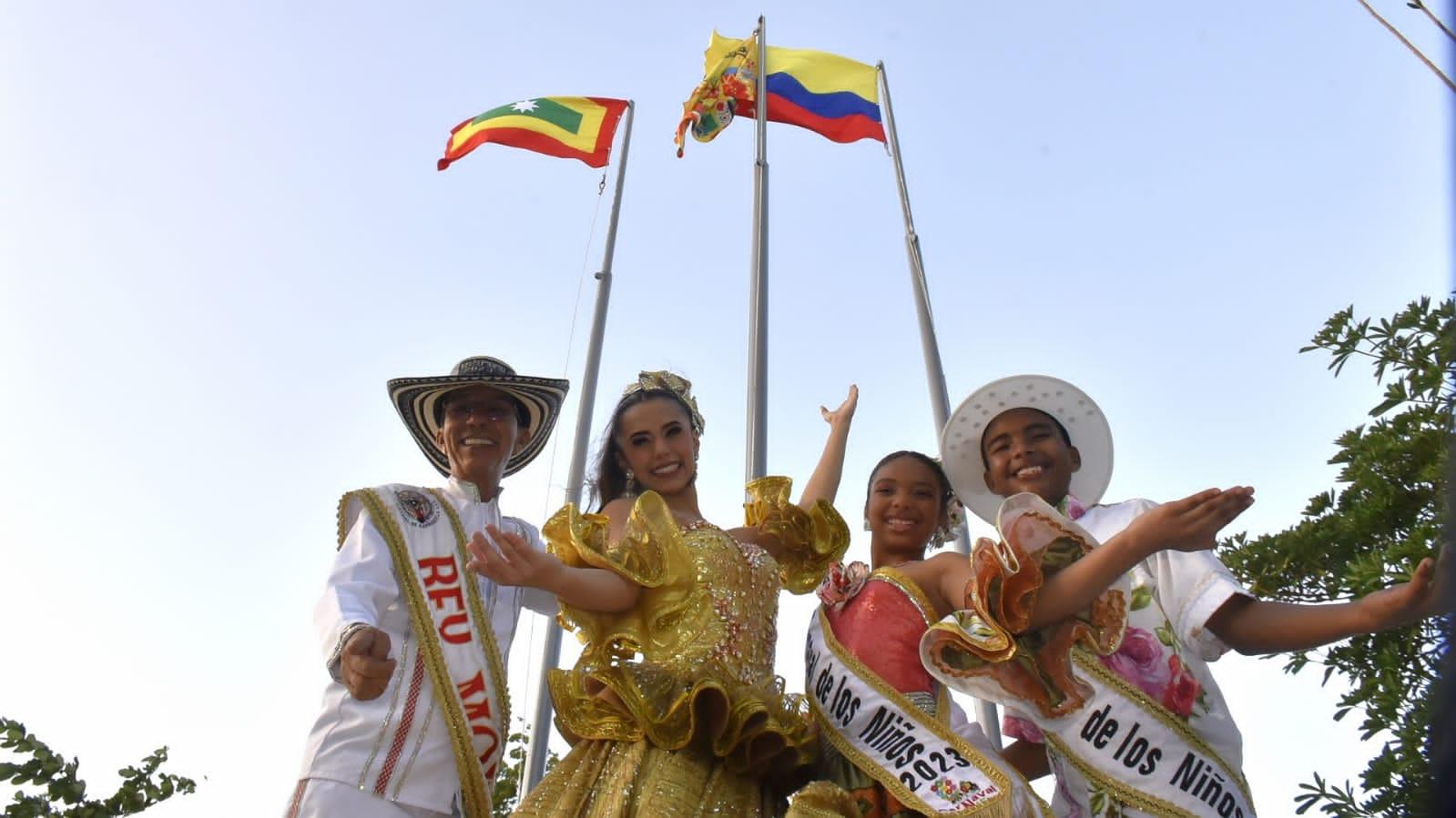 Los Reyes del Carnaval de Barranquilla 2023.
