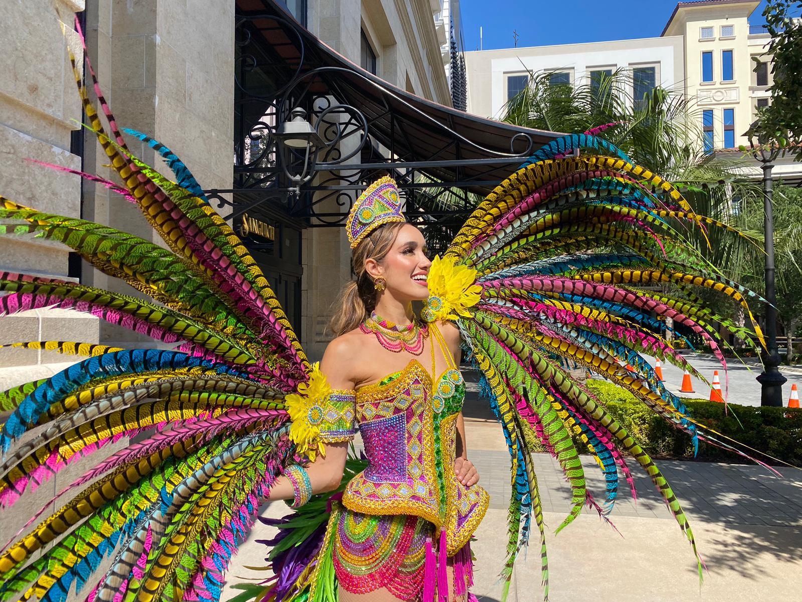 Melissa Cure, reina del Carnaval de Barranquilla 2024.