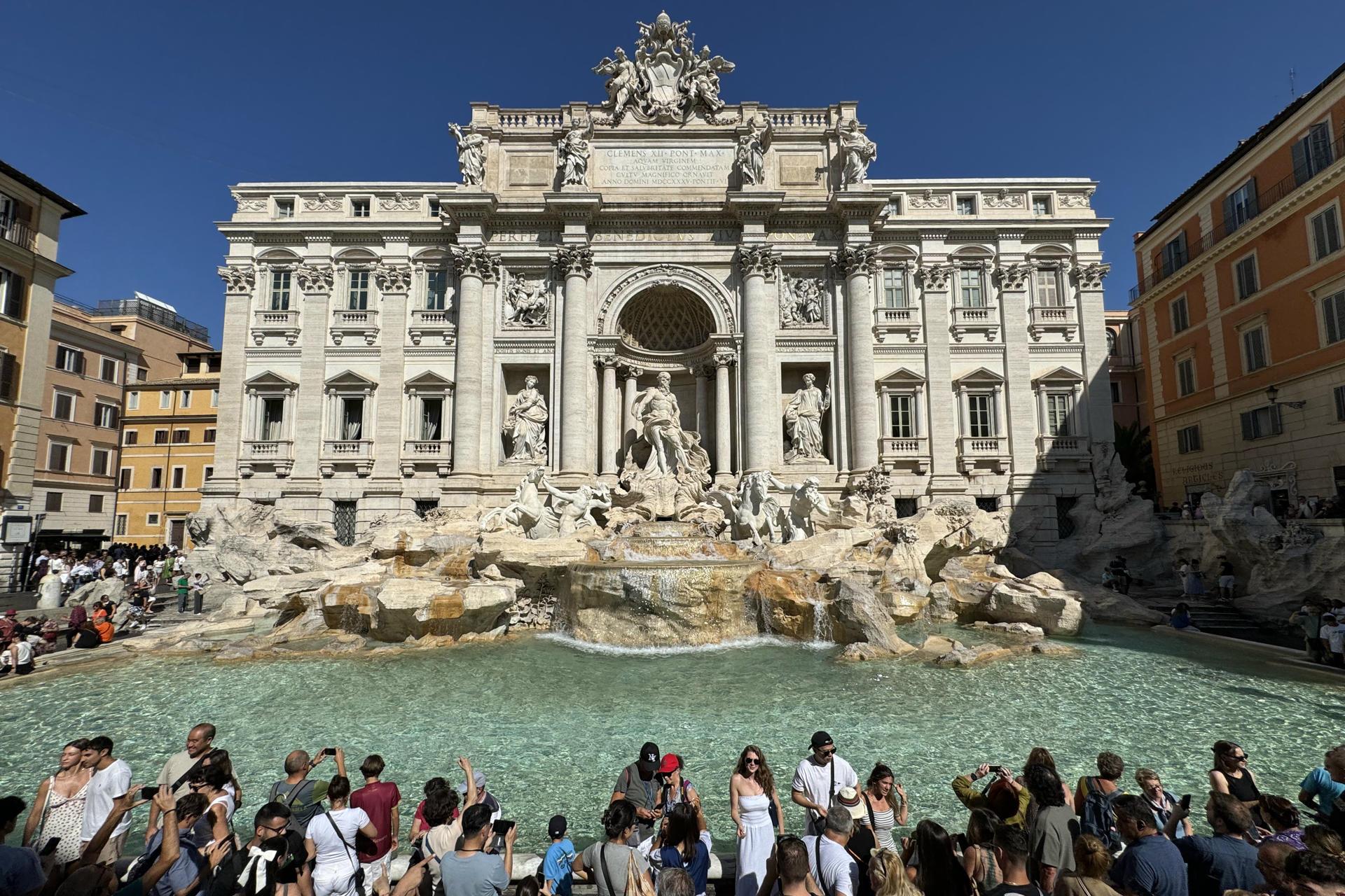 Fontana de Trevi.