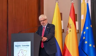 El ministro de Comercio, Germán Umaña.